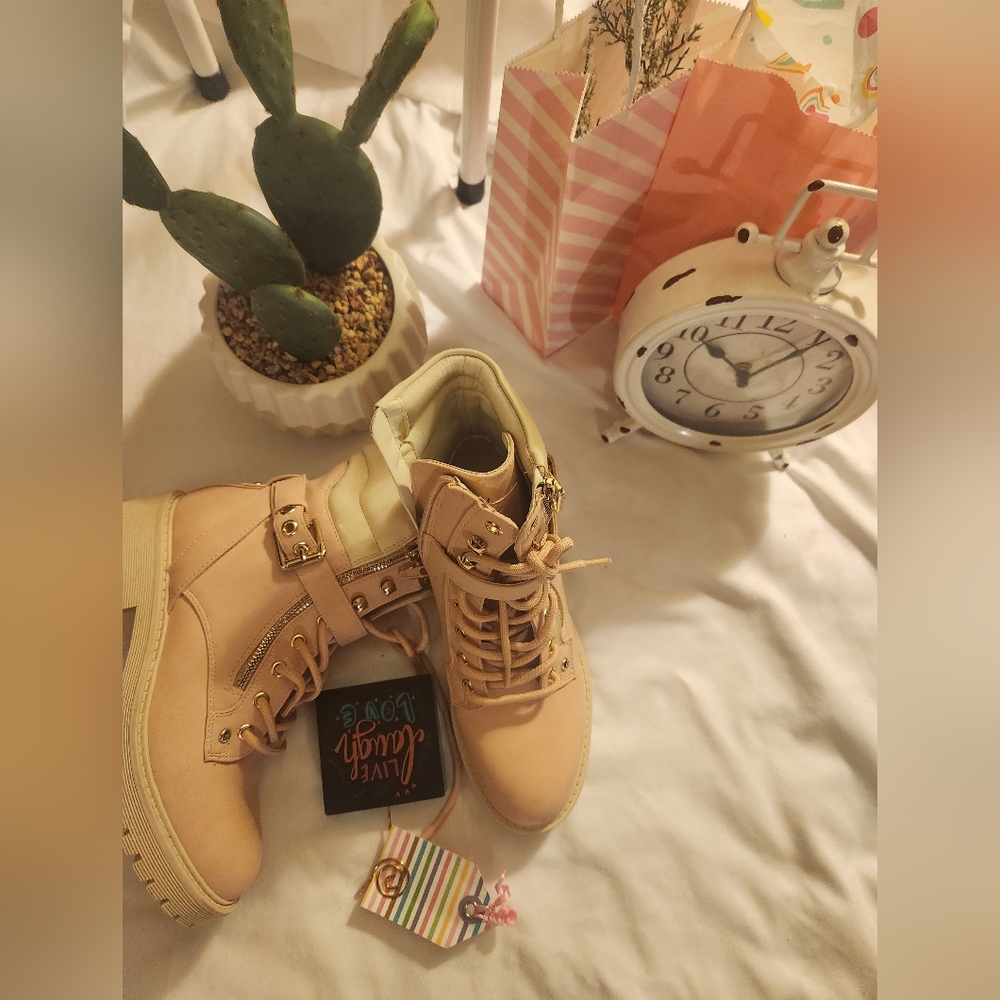 Pink Boots